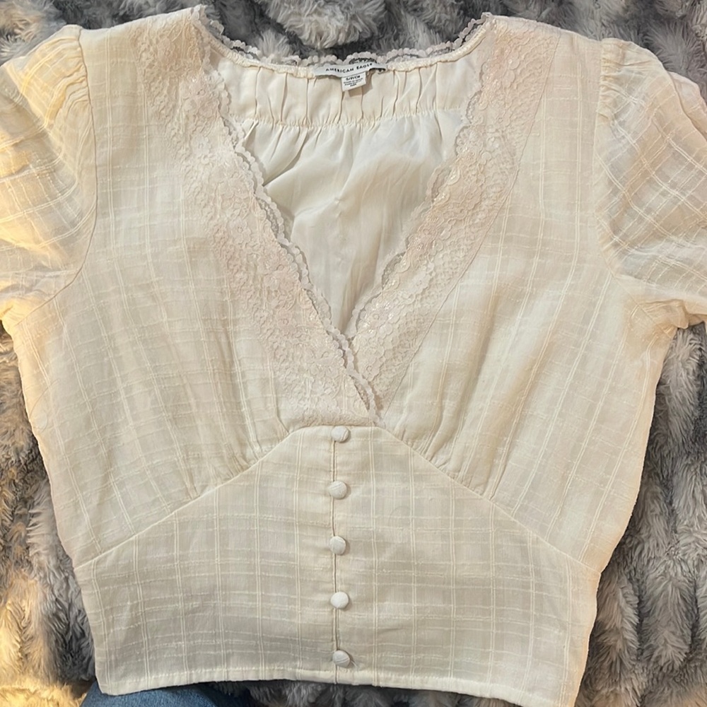 Worn once, waist area fits a bit tight. “Vintage” sort of style